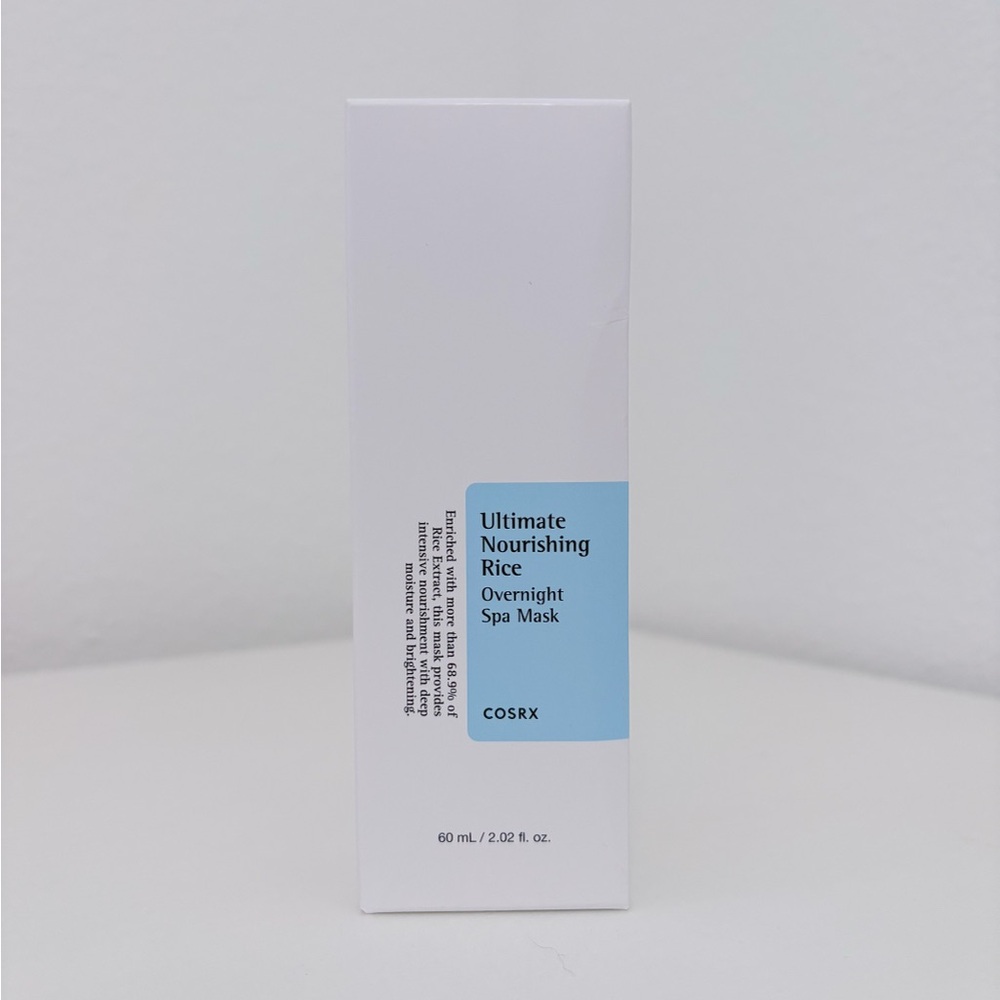 COSRX Ultimate Nourishing Rice Overnight Spa Mask